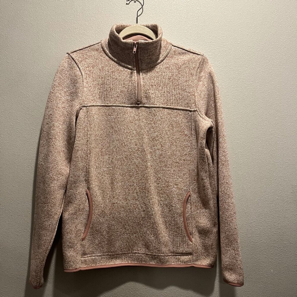 Thread & Supply Fleece Sweater, Size Medium